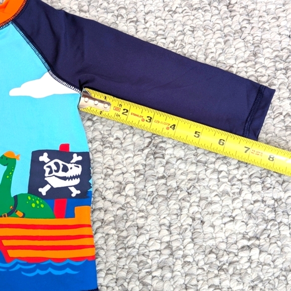 NWOT Cat&Jack Baby (12 Months) Long Sleeve Rashguard Swim Beach Sun Top/Shirt - Picture 6 of 8